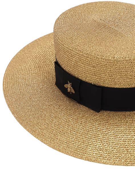 gucci cap woman|gucci straw hat women.